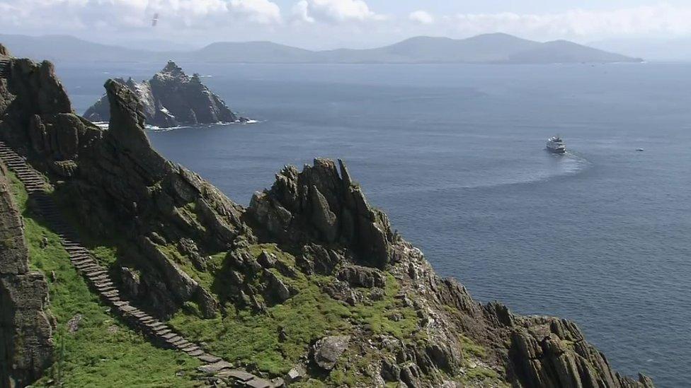 Skellig Michael, off the coast of County Kerry.