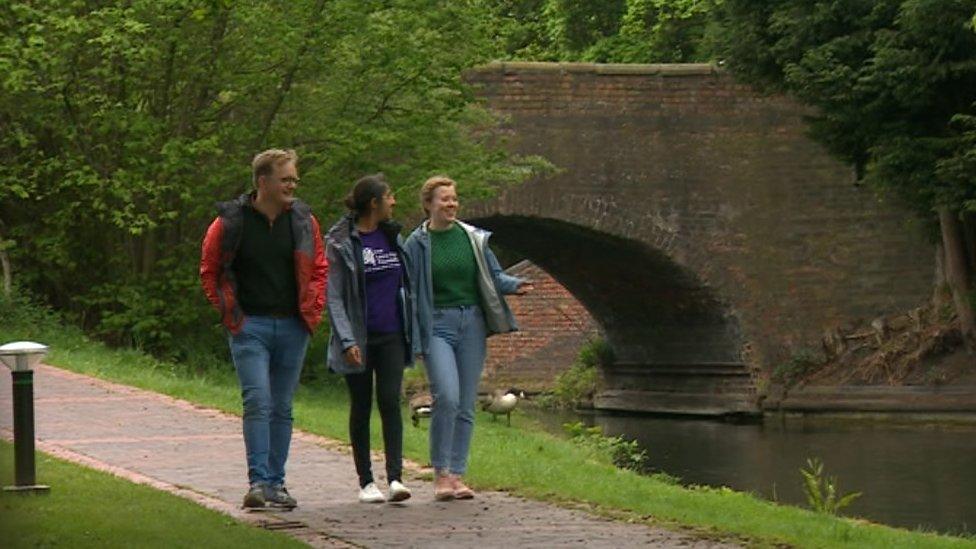 L-R Ryan Williams, Sukdeep Dhadda, Susan Ward