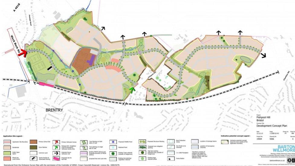 New homes for Fishpool Hill