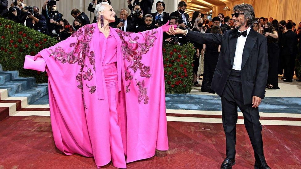 Glenn Close and Pierpaolo Piccioli