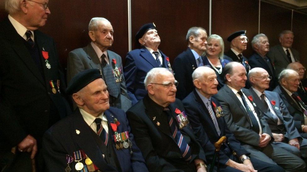 A group of World War Two veterans from Northern Ireland have received the Legion D'Honneur, for their part in the liberation of France from Nazi Germany