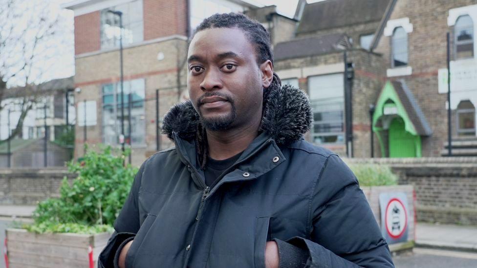 Dijoun Jhagroo-Bryan, the son of a Windrush victim