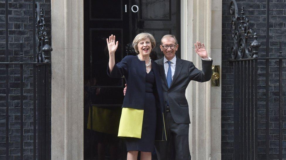 Theresa and Philip May