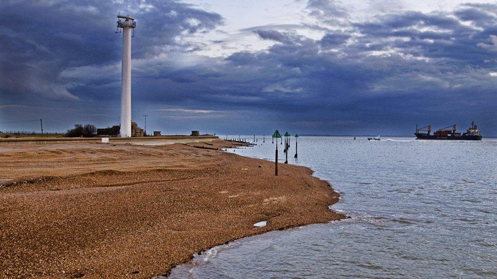 Landguard Peninsula, Felixstowe