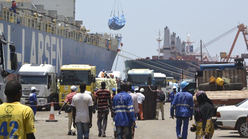 Conakry port