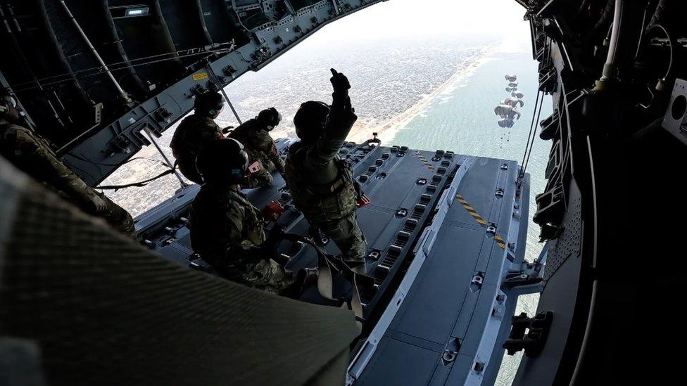 On board the RAF A400M