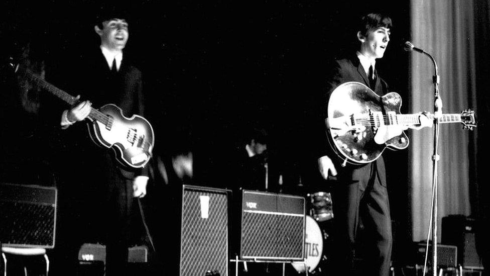 The Beatles at Stockton Globe