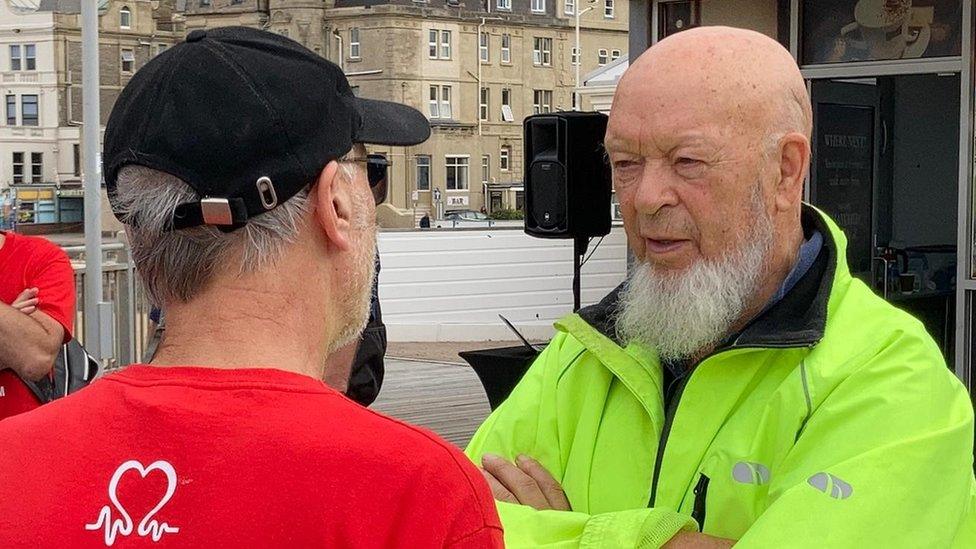 Paul Hobbs and Michael Eavis