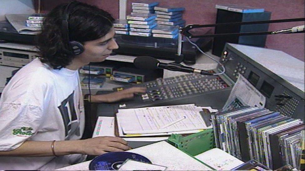 Radio Ceredigion back in the mid 1990