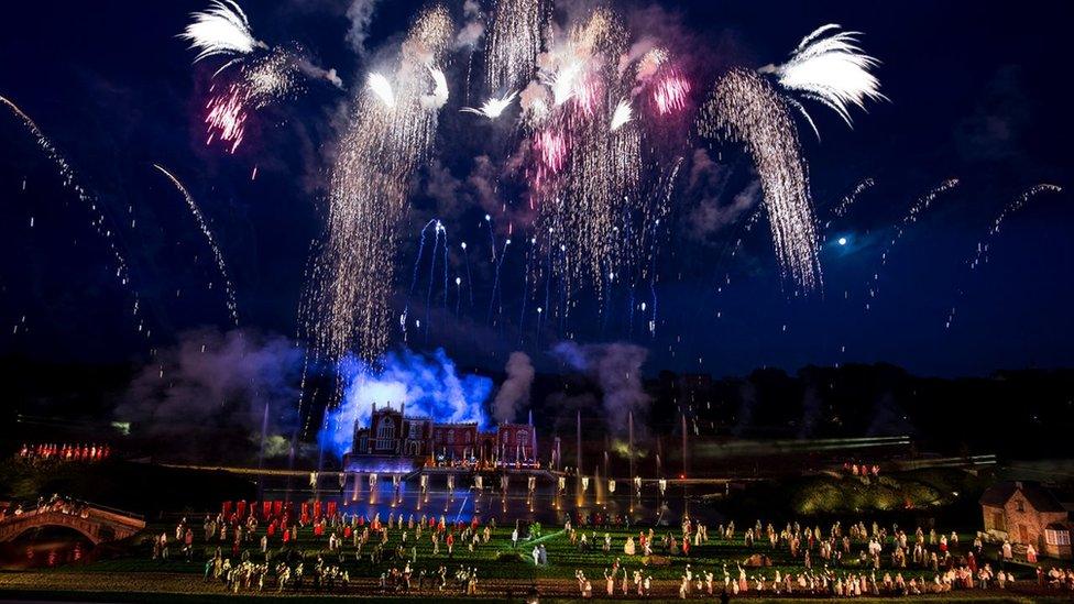 Fireworks at Kynren