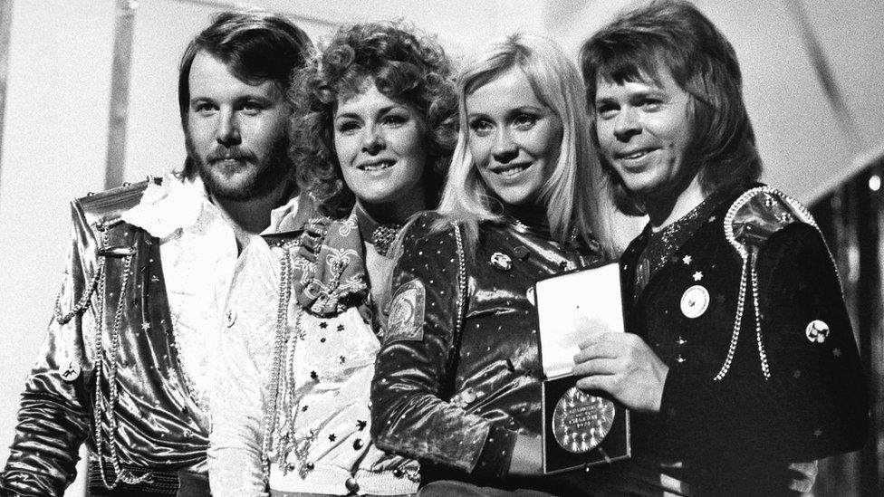 Abba at Eurovision 1974