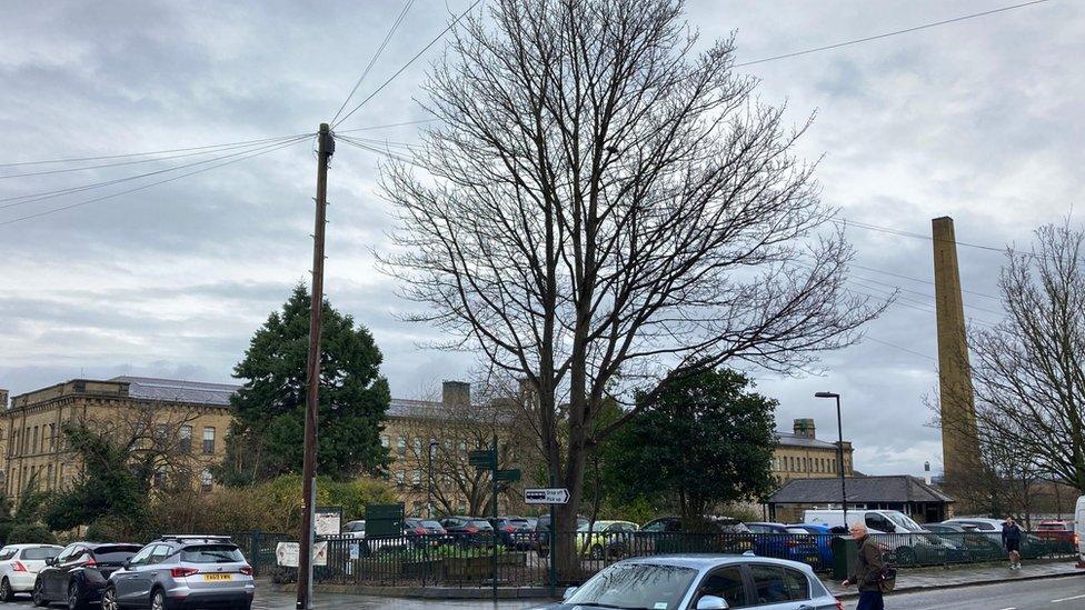 Caroline Street car park in Saltaire