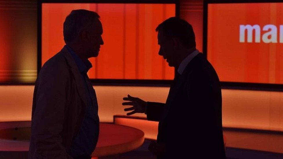 Jeremy Corbyn on a previous Andrew Marr Show appearance