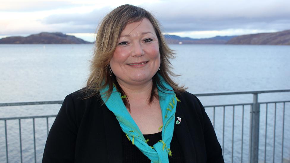 Cecilie Hansen, the outgoing mayor of Kirkenes