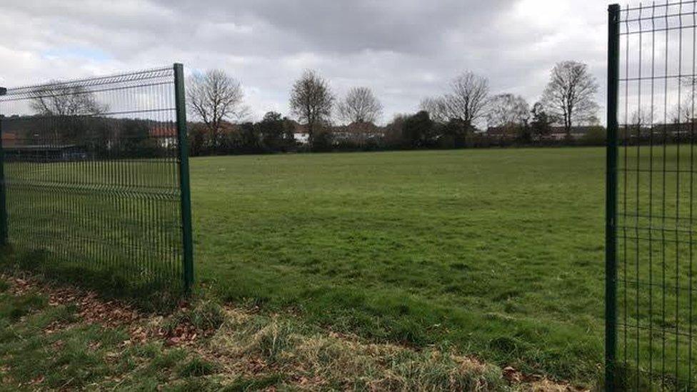 Stoke Lodge fence