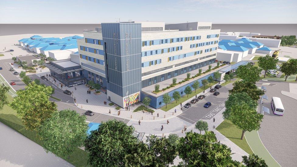 artist's impression of BEACH building