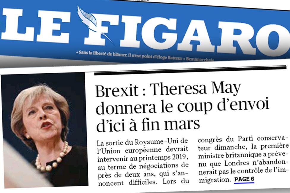 French paper Le Figaro