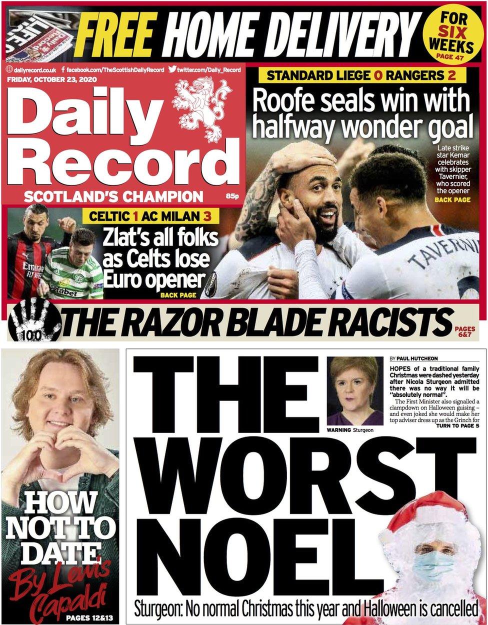 Record front page