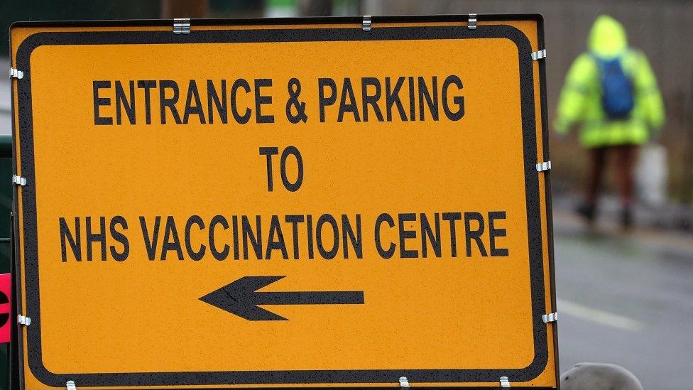 Vaccination sign