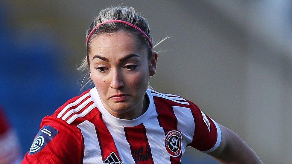 Former Sheffield United player Maddy Cusack