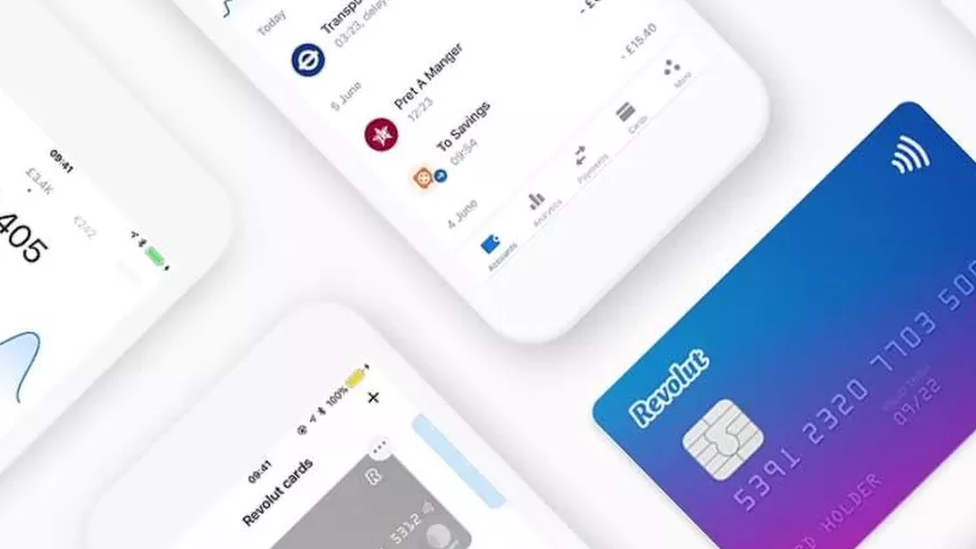 Revolut card and app