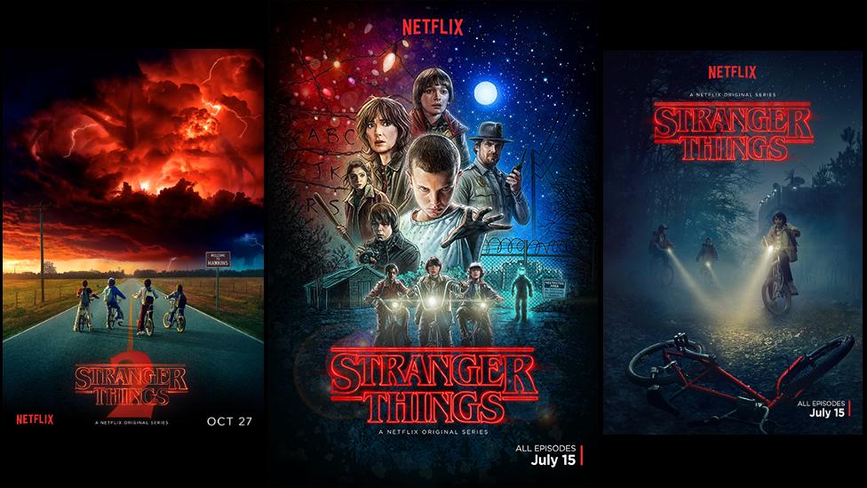 Stranger Things promotional posters