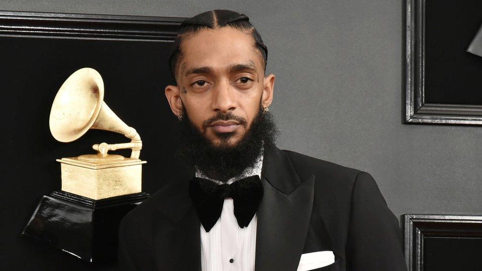 Rapper Nipsey Hussle