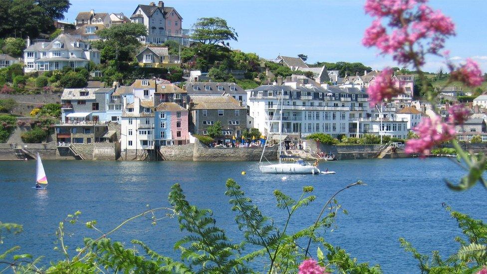 Salcombe, on the Kingsbridge estuary