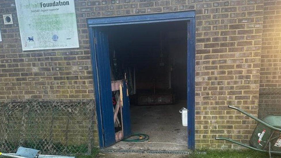 Theft at Queensmen Football Club