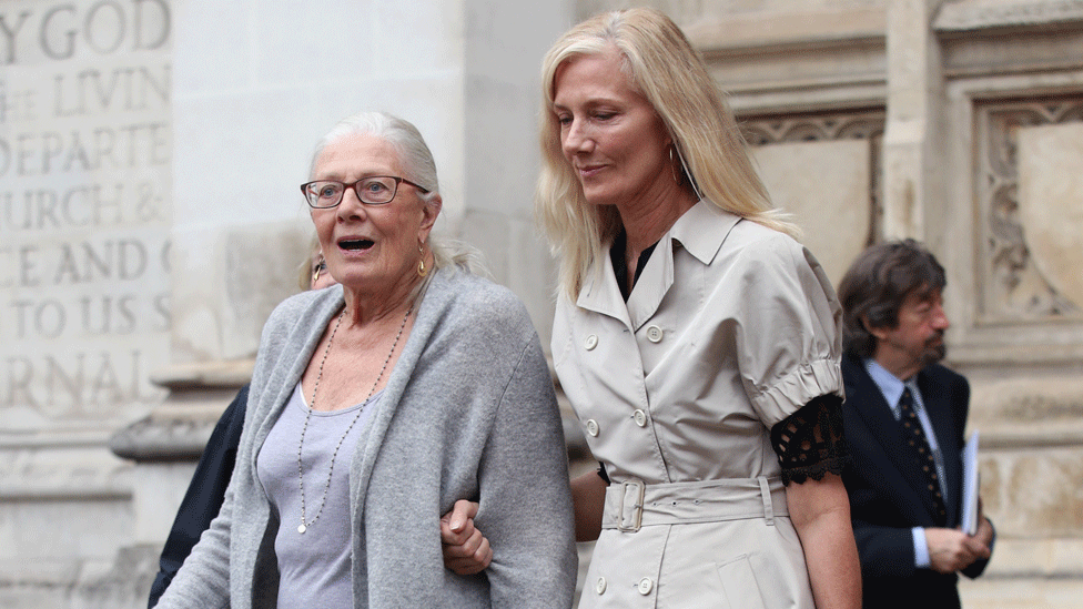 Vanessa Redgrave and Joely Richardson