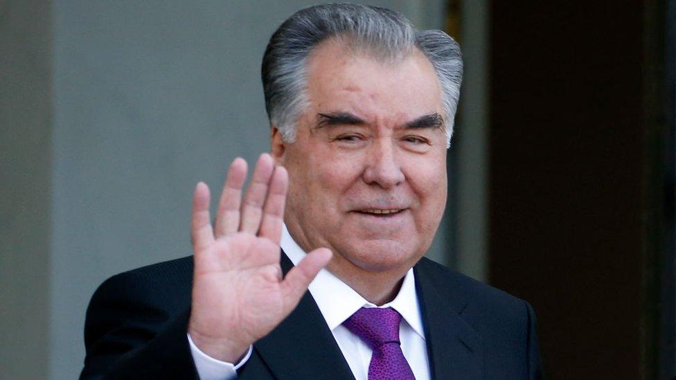 President Of Tajikistan, Emomali Rahmon