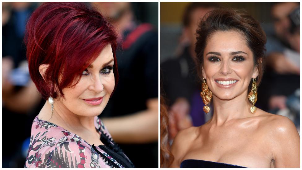 Sharon Osbourne and Cheryl