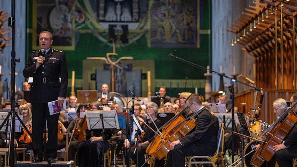 British Police Symphony Orchestra at Coventry Cathedral