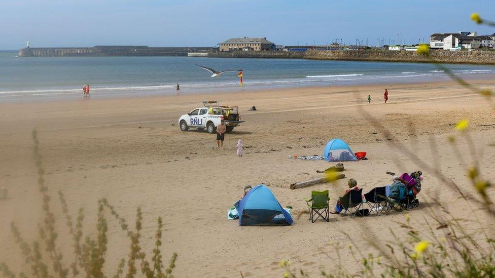 Porthcawl beach