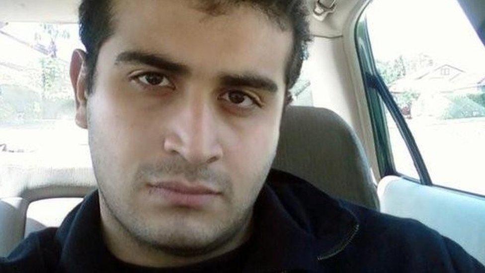 Undated photo of Omar Mateen