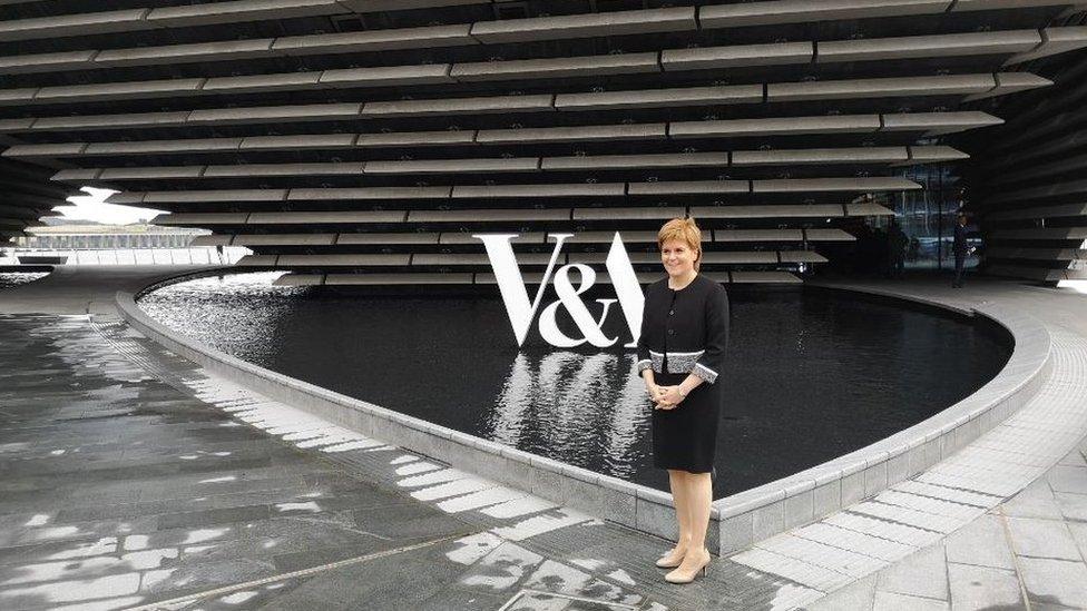 Nicola Sturgeon at V&A