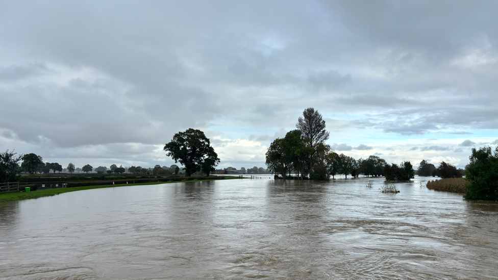 Flooding at Crew Green