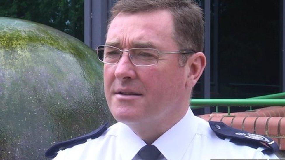 Acting chief fire officer Adam Eckley