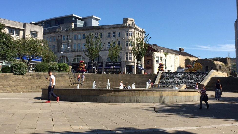 Castle Square, Swansea