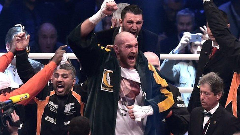 Boxer Tyson Fury has described depression as his "toughest opponent"