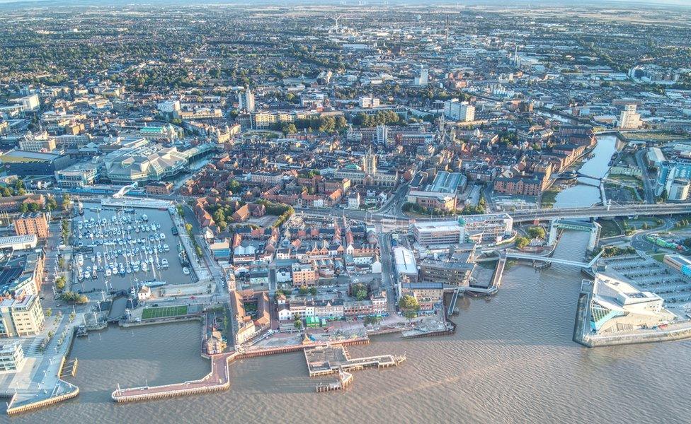 Hull from above