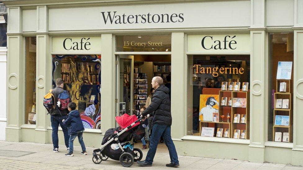 Waterstones shop in York