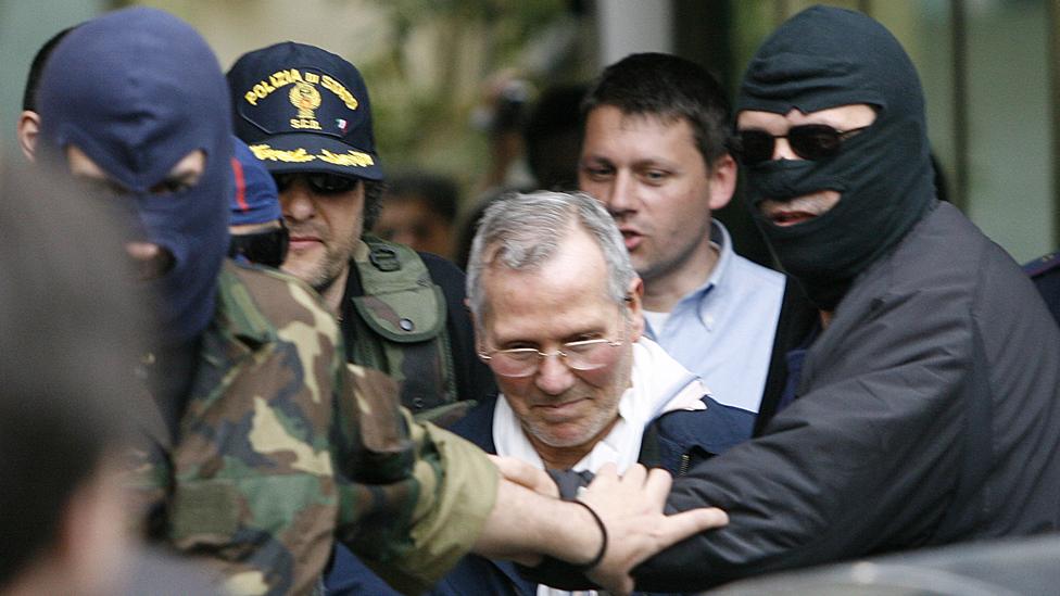 Arrest of Bernardo Provenzano in 2006