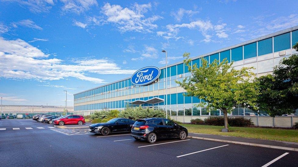 Ford's Halewood plant, Merseyside