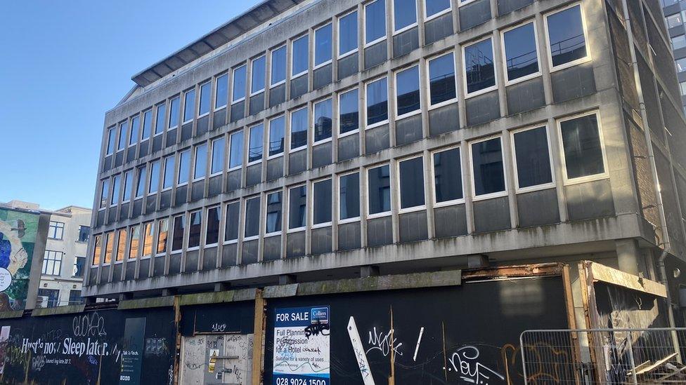 The War Memorial building in Waring Street