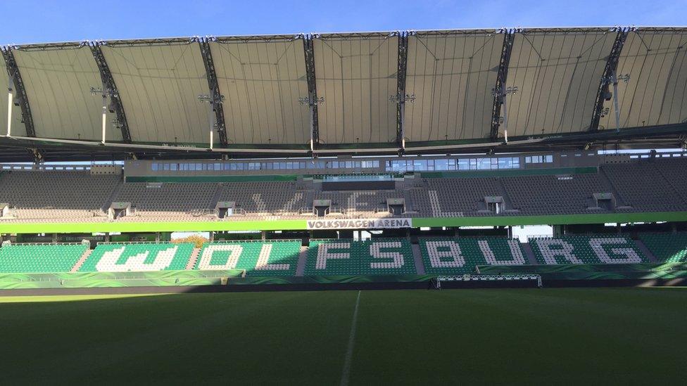 Wolfsburg football stadium