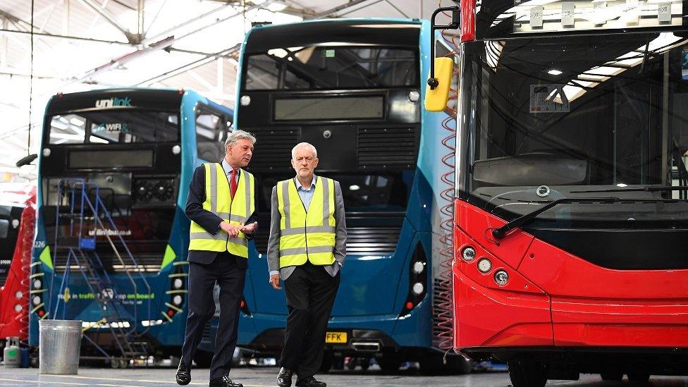 Richard Leonard and Jeremy Corbyn