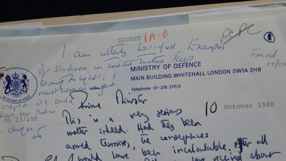 Litir bho Mhairead Thatcher