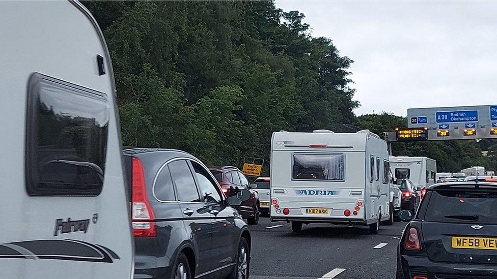 Traffic on A30