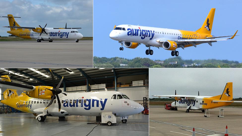 Aurigny planes